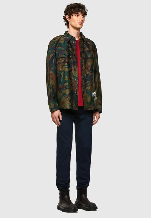 Diesel  - Thommer-x l.32 trousers - dark blue