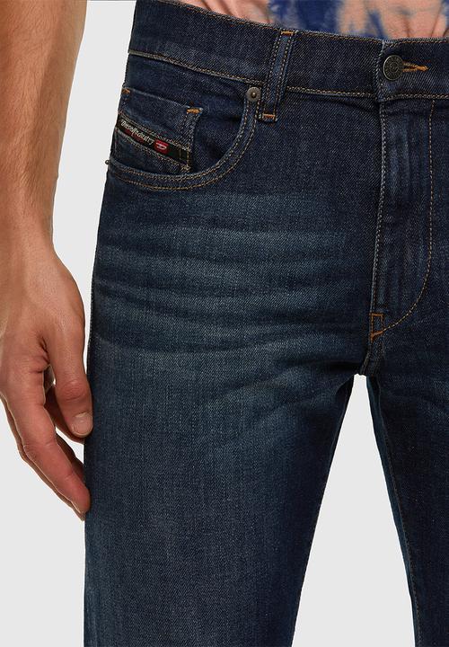 Diesel  - D-strukt l.32 trousers - blue denim