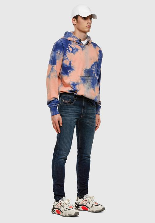 Diesel  - D-strukt l.32 trousers - blue denim