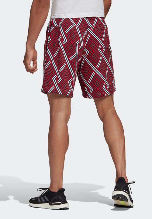 adidas Performance - All over print  shorts  - multi