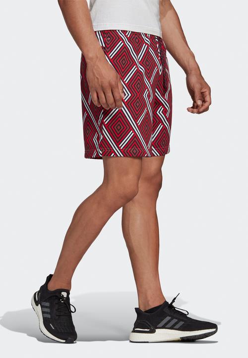 adidas Performance - All over print  shorts  - multi