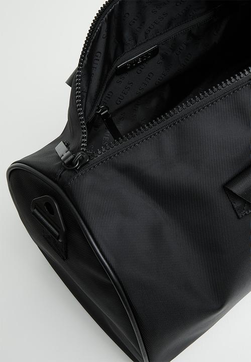GUESS - Central small duffel - black