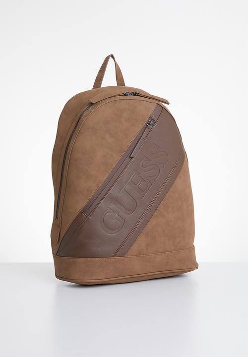GUESS - Motorsport backpack - brown