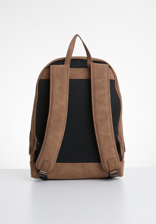 GUESS - Motorsport backpack - brown