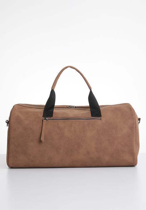 GUESS - Motorsport small duffel - brown