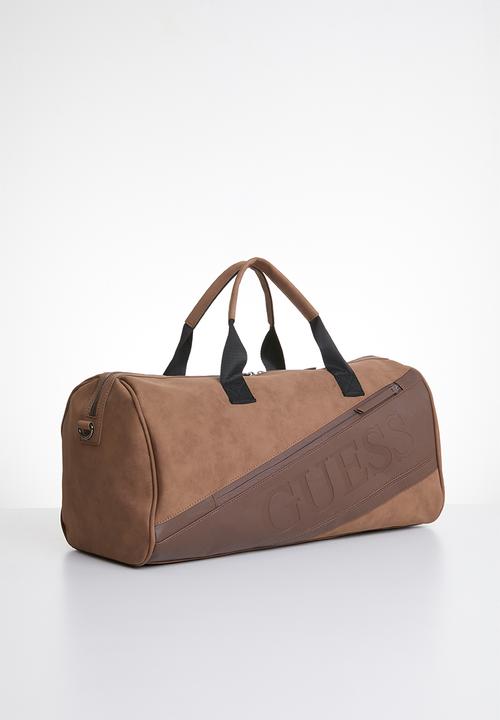 GUESS - Motorsport small duffel - brown