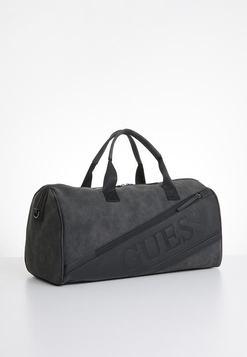 GUESS - Motorsport small duffel - black