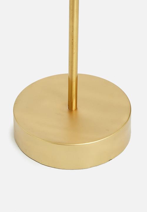 Sixth Floor - Ova side table - gold 