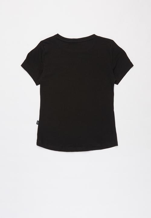 PUMA - Ess+ tee g - black