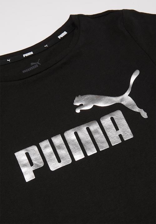 PUMA - Ess+ tee g - black