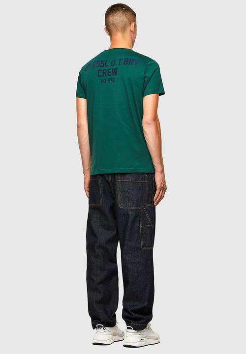 Diesel  - T-diegos-n26 T-shirt - green