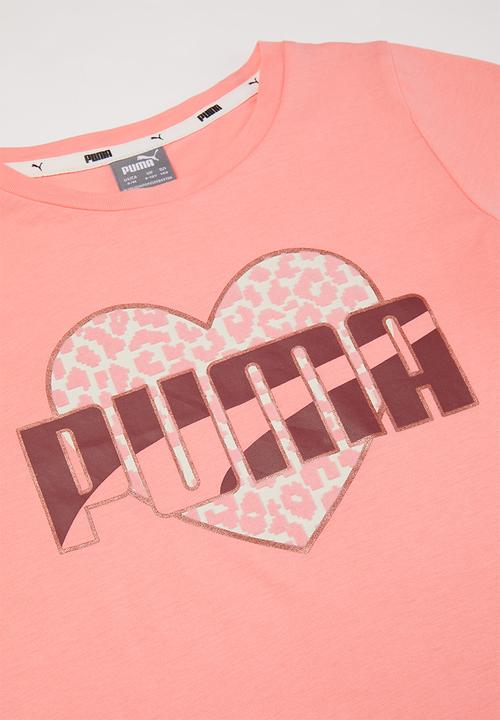 PUMA - Alpha tee g - pink