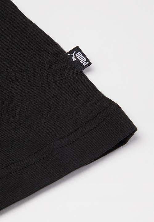 PUMA - Ess logo tee b - black