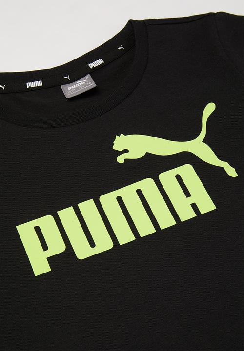 PUMA - Ess logo tee b - black