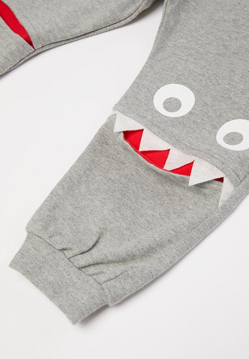 Pop Candy - Boys monster pants - grey