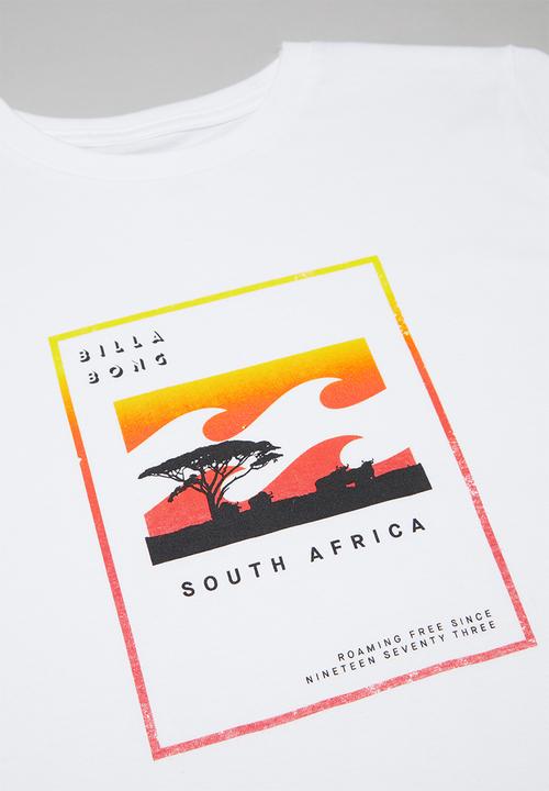 Billabong  - New lands short sleeve tee - white
