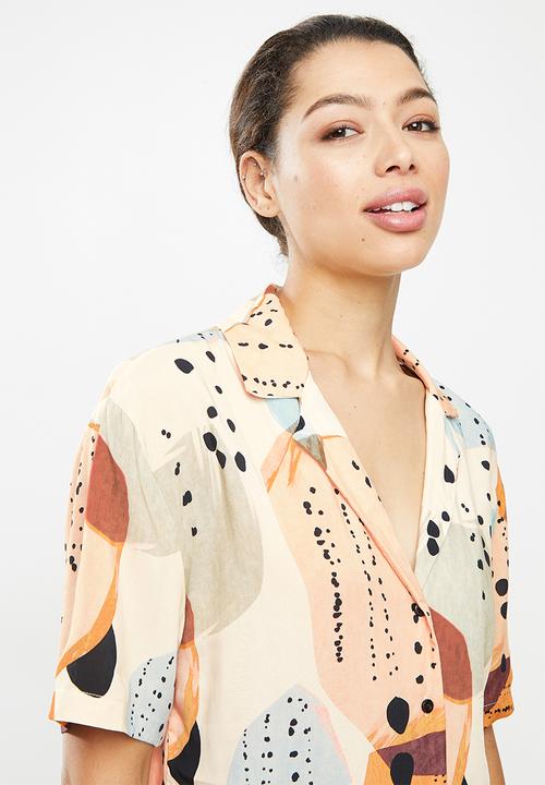 Superbalist - Sleep shirt & short set - multi