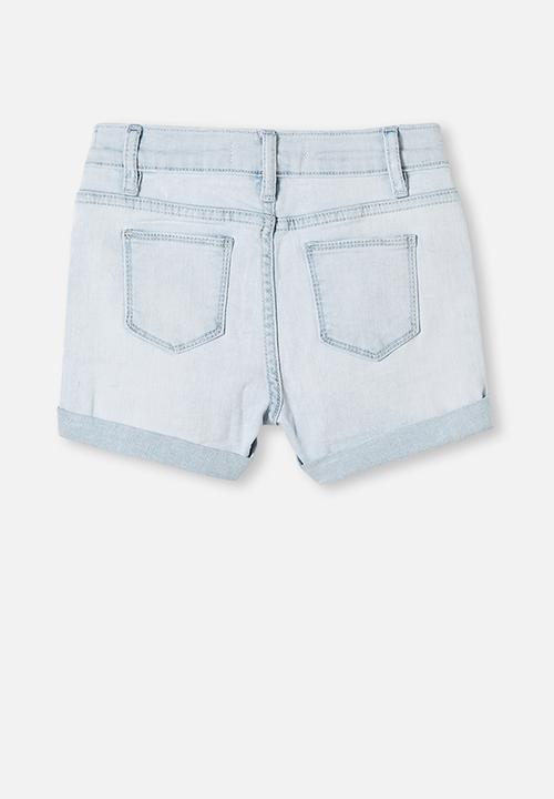 Cotton On - Camilla denim short - bleach wash