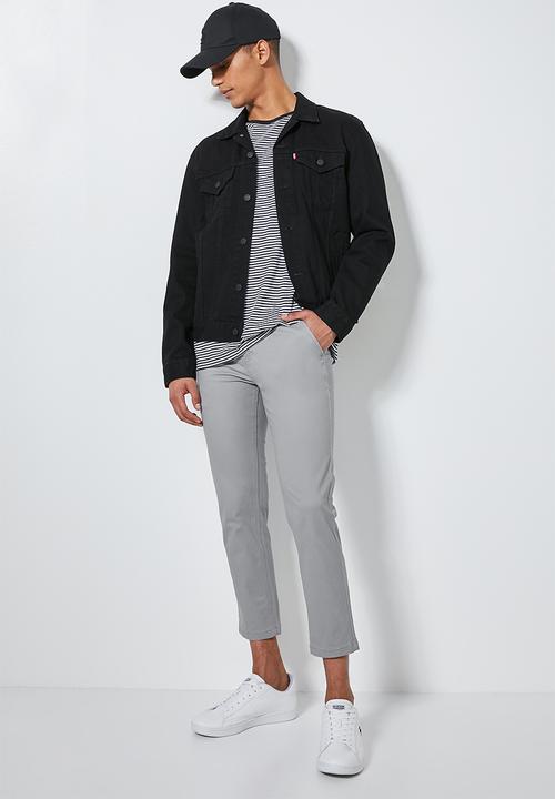 Superbalist - Loop slim cropped chino - grey