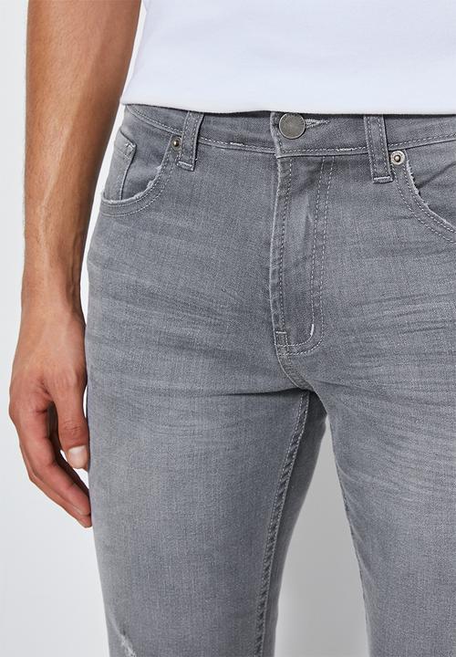 Superbalist - Boston slim 1up jeans - grey