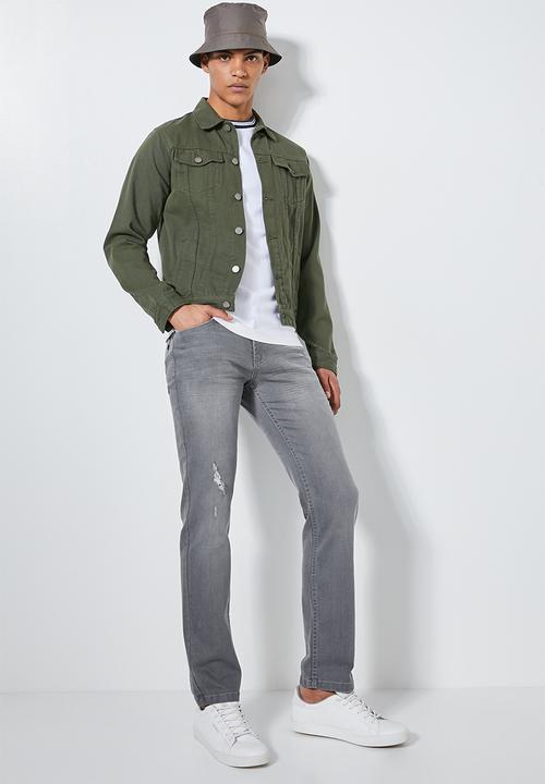 Superbalist - Boston slim 1up jeans - grey