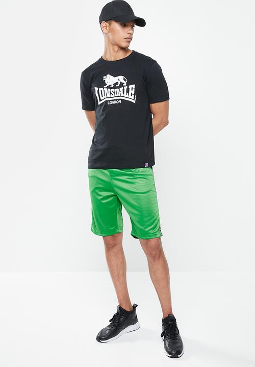 Lonsdale - Basic logo crew neck tee - black