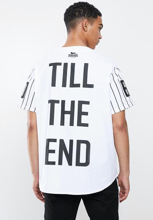 Lonsdale - Ld-true shirt baseball - white