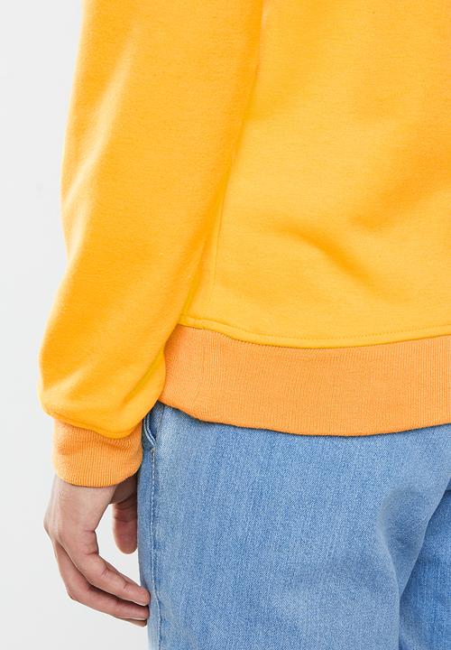 Lonsdale - Blow crew neck top - yellow