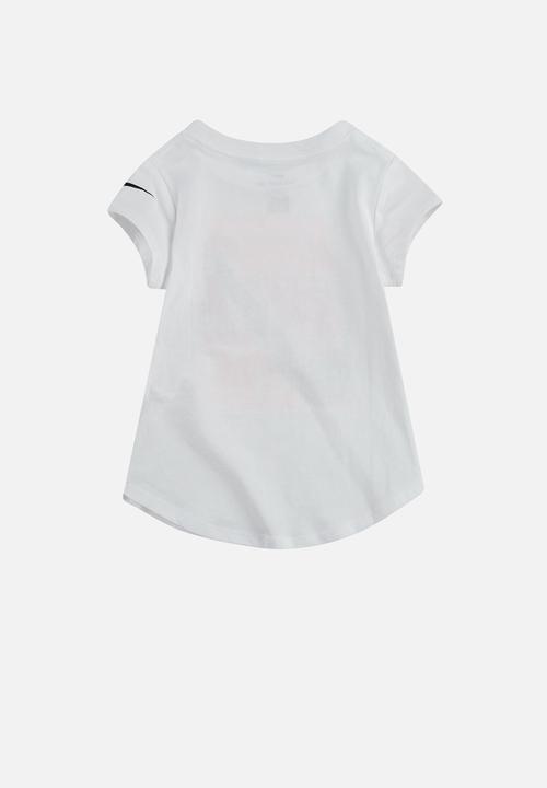 Nike - Scribble block swsh short sleeve tee - white