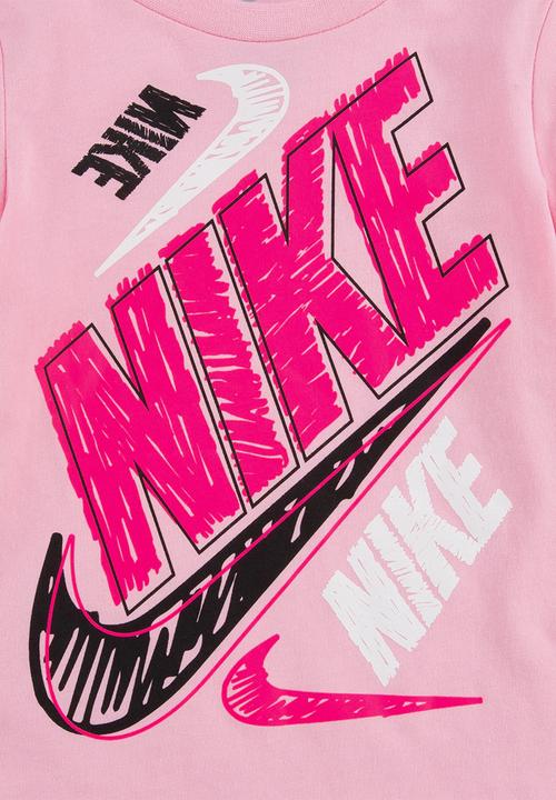 Nike - Nike bold scribble tee - pink