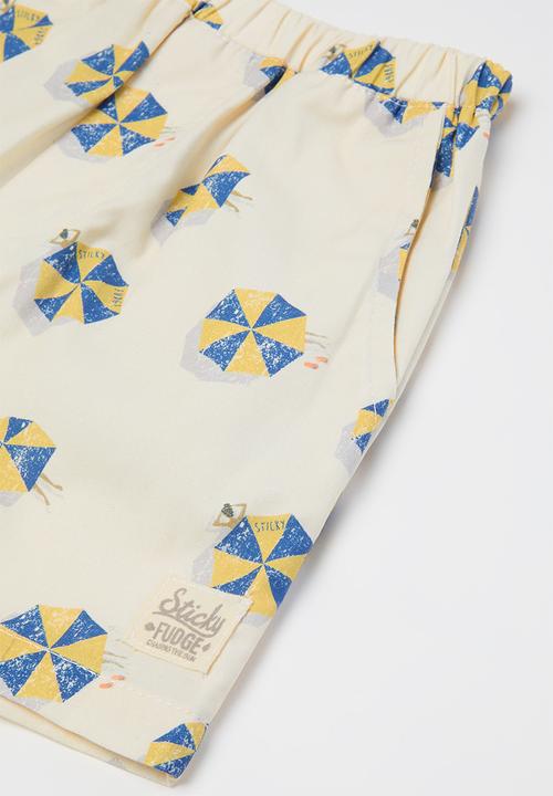 Sticky Fudge - Boys umbrella shorts - multi