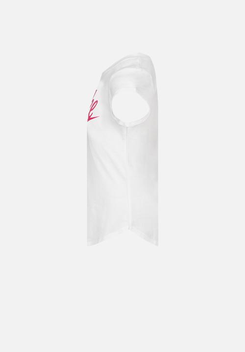 Nike - Script futura short sleeve tee - white