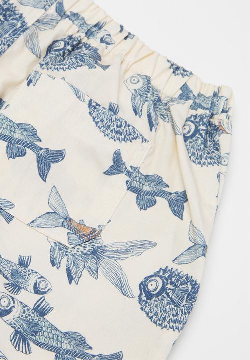 Sticky Fudge - Boys fish shorts - multi