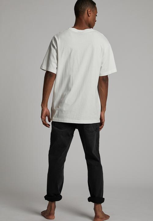 Cotton On - Tapered leg jean - raven black blowout