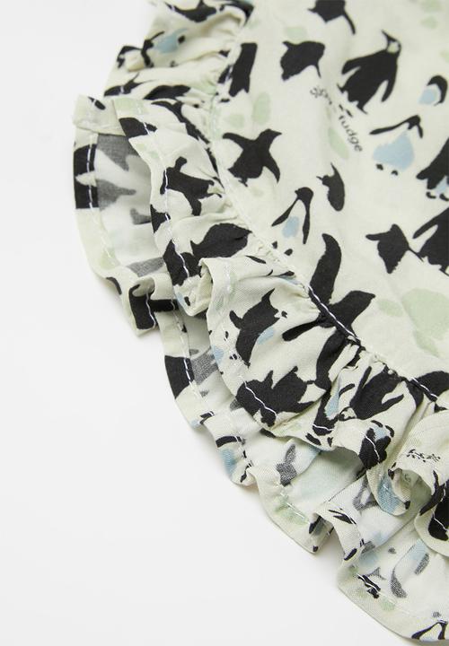 Sticky Fudge - Girls penguins shorts - multi