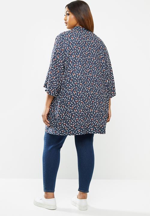 edit Plus - Plus long shacket - multi