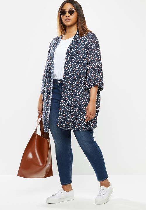 edit Plus - Plus long shacket - multi
