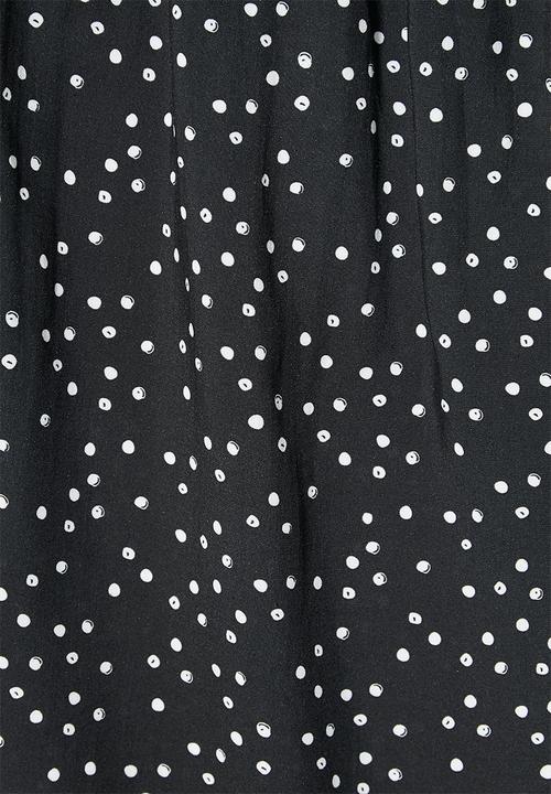 Superbalist - Easy pull on shorts - black & white spot