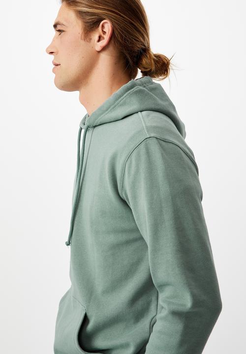 Cotton On - Essential fleece pullover - mineral blue