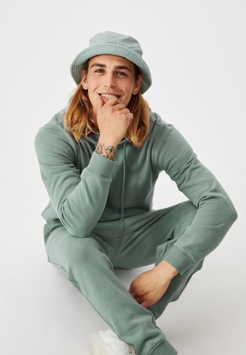 Cotton On - Essential fleece pullover - mineral blue