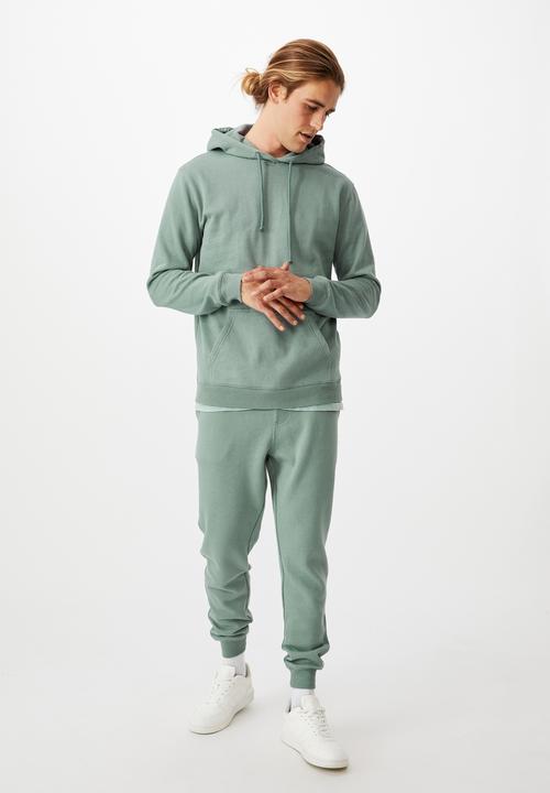 Cotton On - Essential fleece pullover - mineral blue