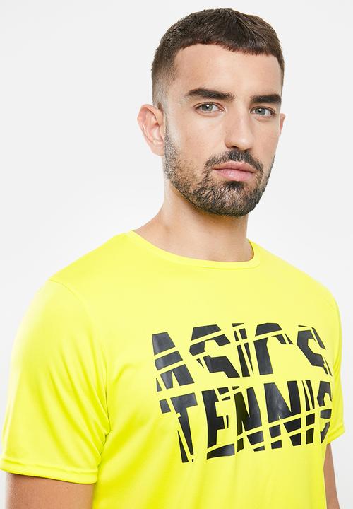 ASICS - Practice short sleeve top - yellow