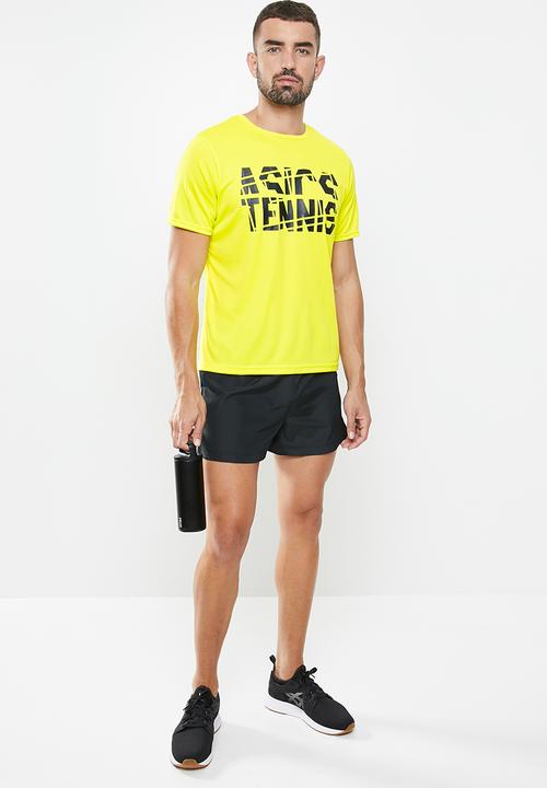 ASICS - Practice short sleeve top - yellow