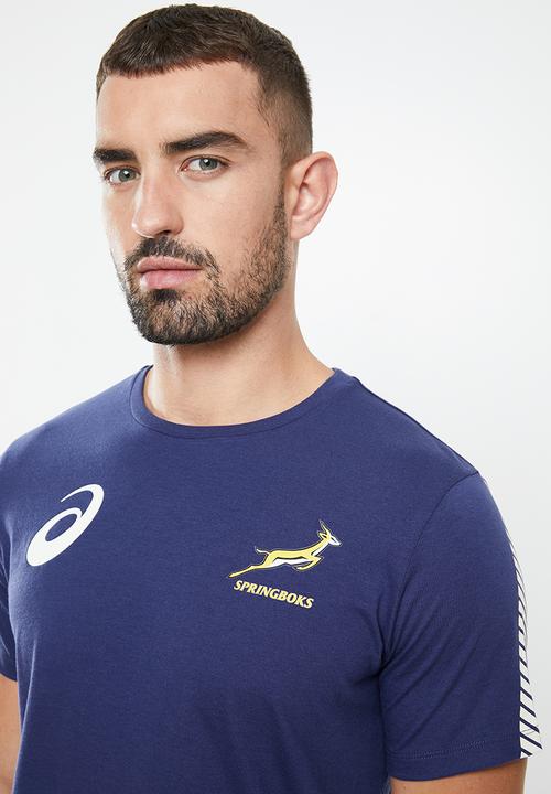 ASICS - Springbok travel tee - blue