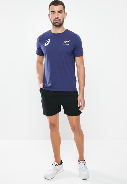 ASICS - Springbok travel tee - blue