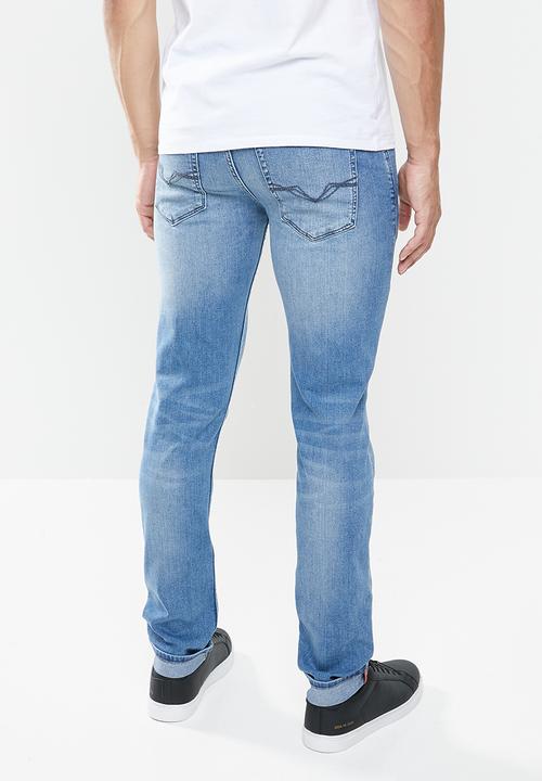 GUESS - Slim taper jeans - blue