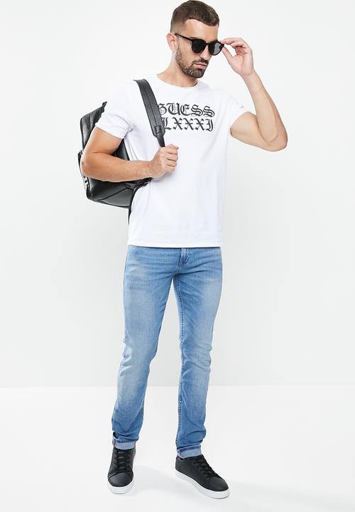 GUESS - Slim taper jeans - blue