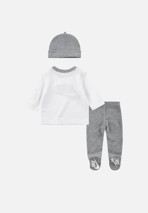Nike - Nkn footed pant 3pc set - grey