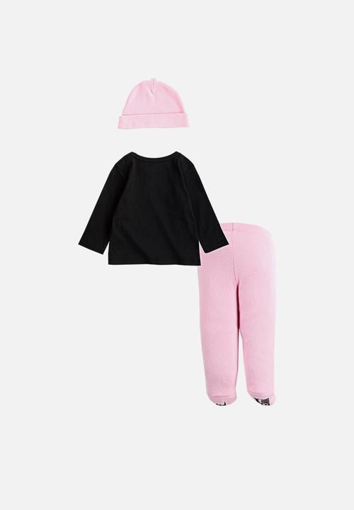 Nike - Nkn footed pant 3pc set - pink