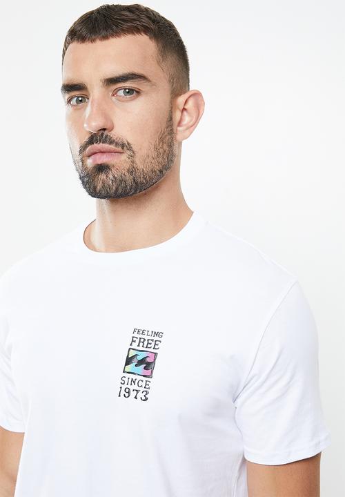 Billabong  - Arch short sleeve tee - white